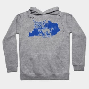 Kentucky Retro Cat Hoodie